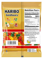 HARIBO Goldbears pineapple flavor close-up showing bright fruity bite.