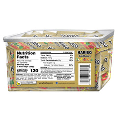 HARIBO Goldbears tub with variety of flavors for gatherings