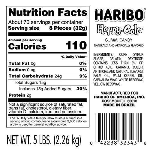 Haribo Happy-Cola bottle gummies add nostalgic charm to celebrations and snacking