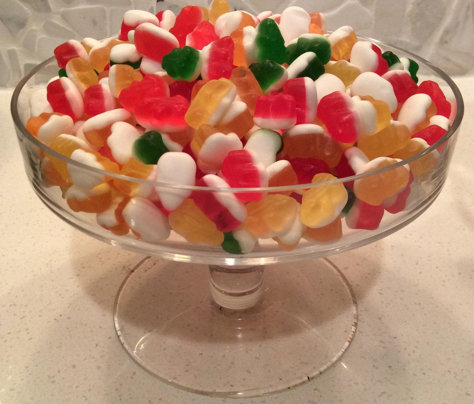 Pack of HARIBO Rainbow Frogs, twelve-count, ideal for sharing.