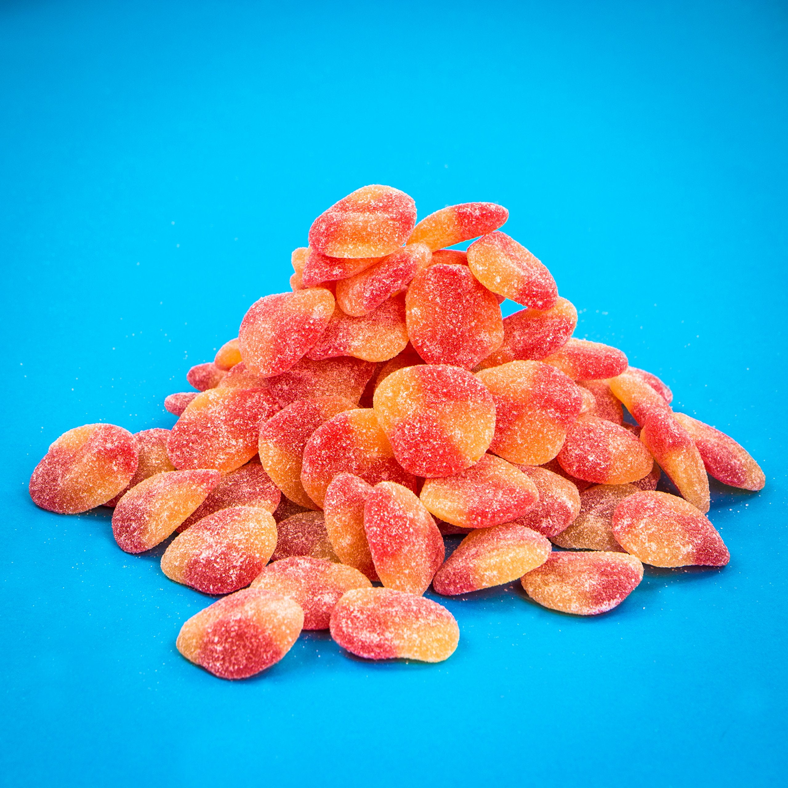 Haribo Peaches serving size view for portion control and snacking
