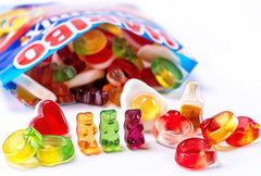 Haribo Starmix colorful gummy shapes brighten snack time