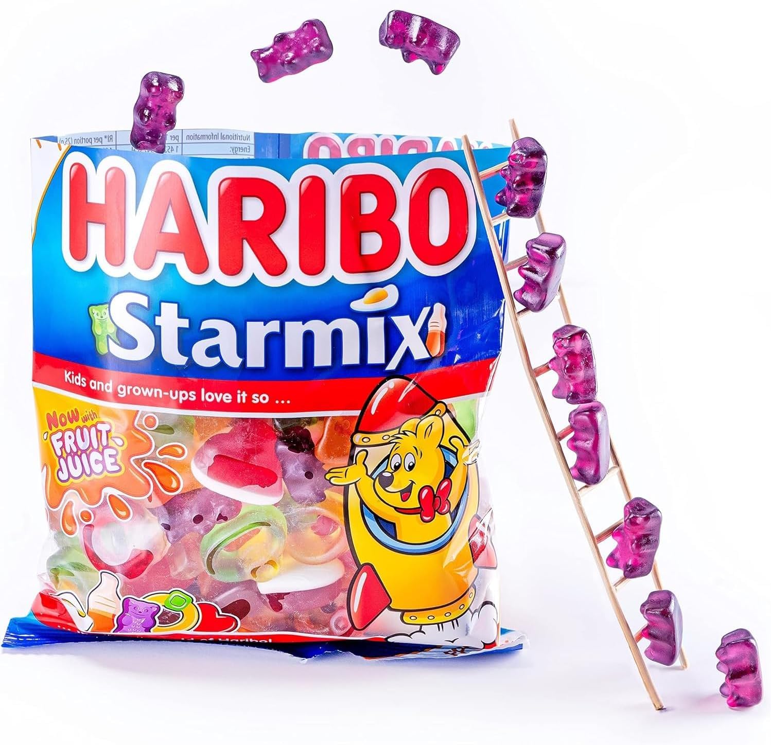 Haribo Starmix soft chewy texture for enjoyable snacking