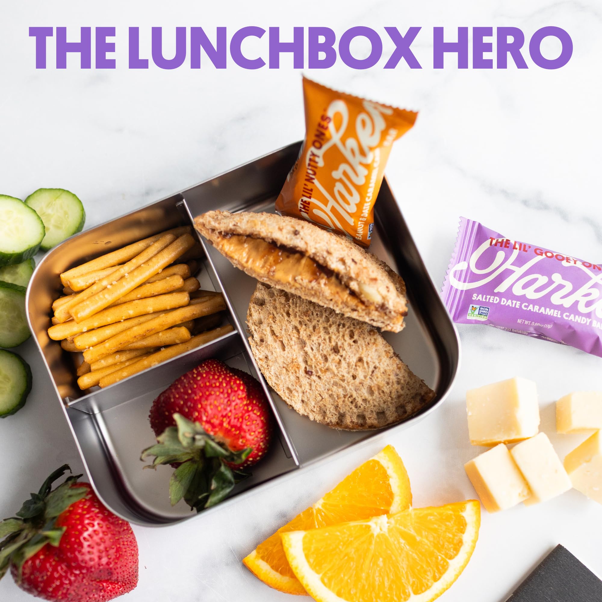 Harken Lil’ Ones Dairy-Free Pack shown for on-the-go snacking.