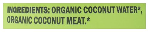 Harmless Harvest Organic Original Coconut Smoothie label view highlights clean ingredients.