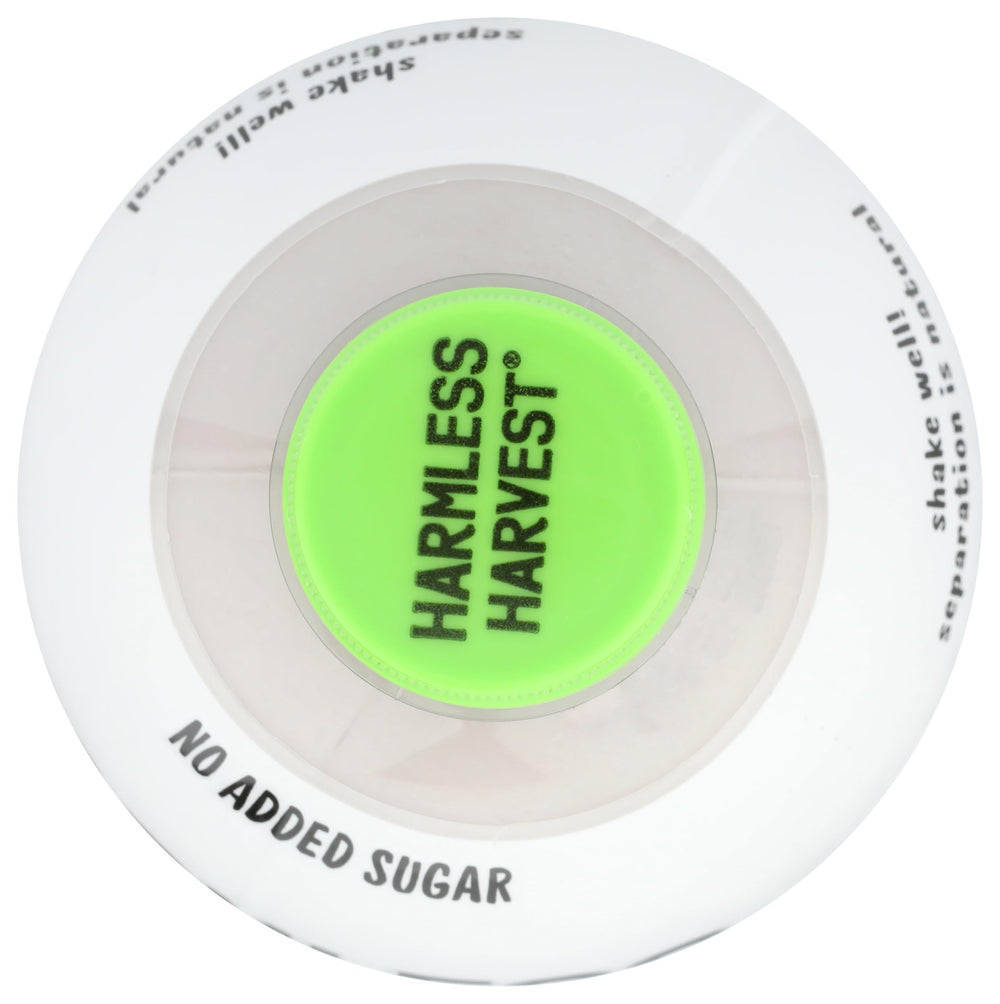 Harmless Harvest Organic Original Coconut Smoothie nutrition info highlights source of hydration.