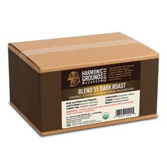 Harmonic Grounds organic mushroom coffee pod box for convenient, organic mornings