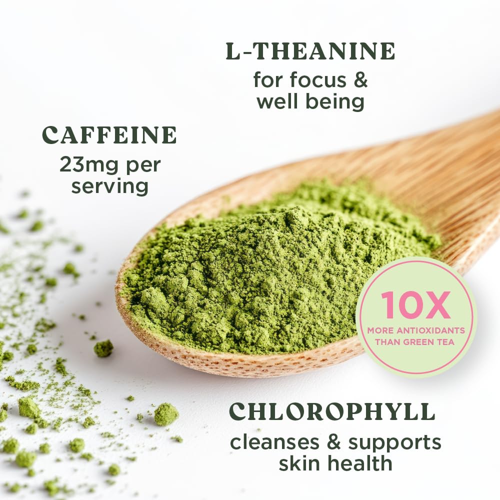 Harmony Proteins matcha strawberry resealable bag preserves freshness and flavor.