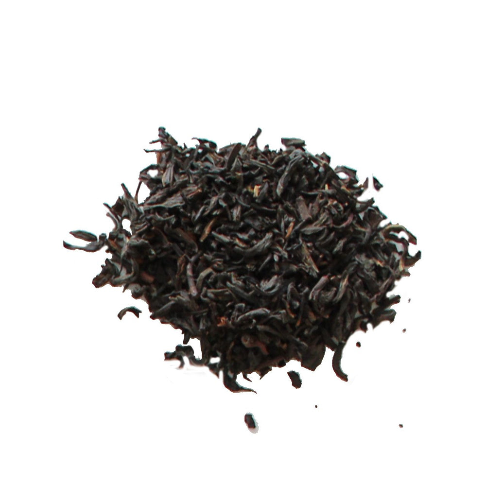 Brewed cup of Harney and Sons Queen Catherine offers a rich aroma and smooth finish.