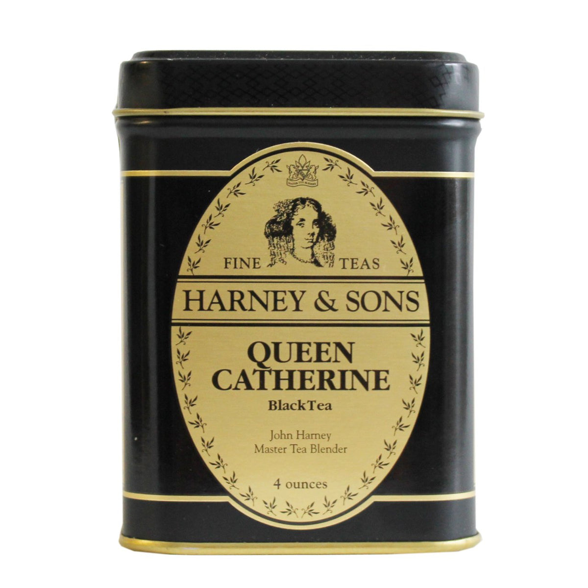 Harney and Sons Queen Catherine loose tea leaves ready to brew with a bold aroma.