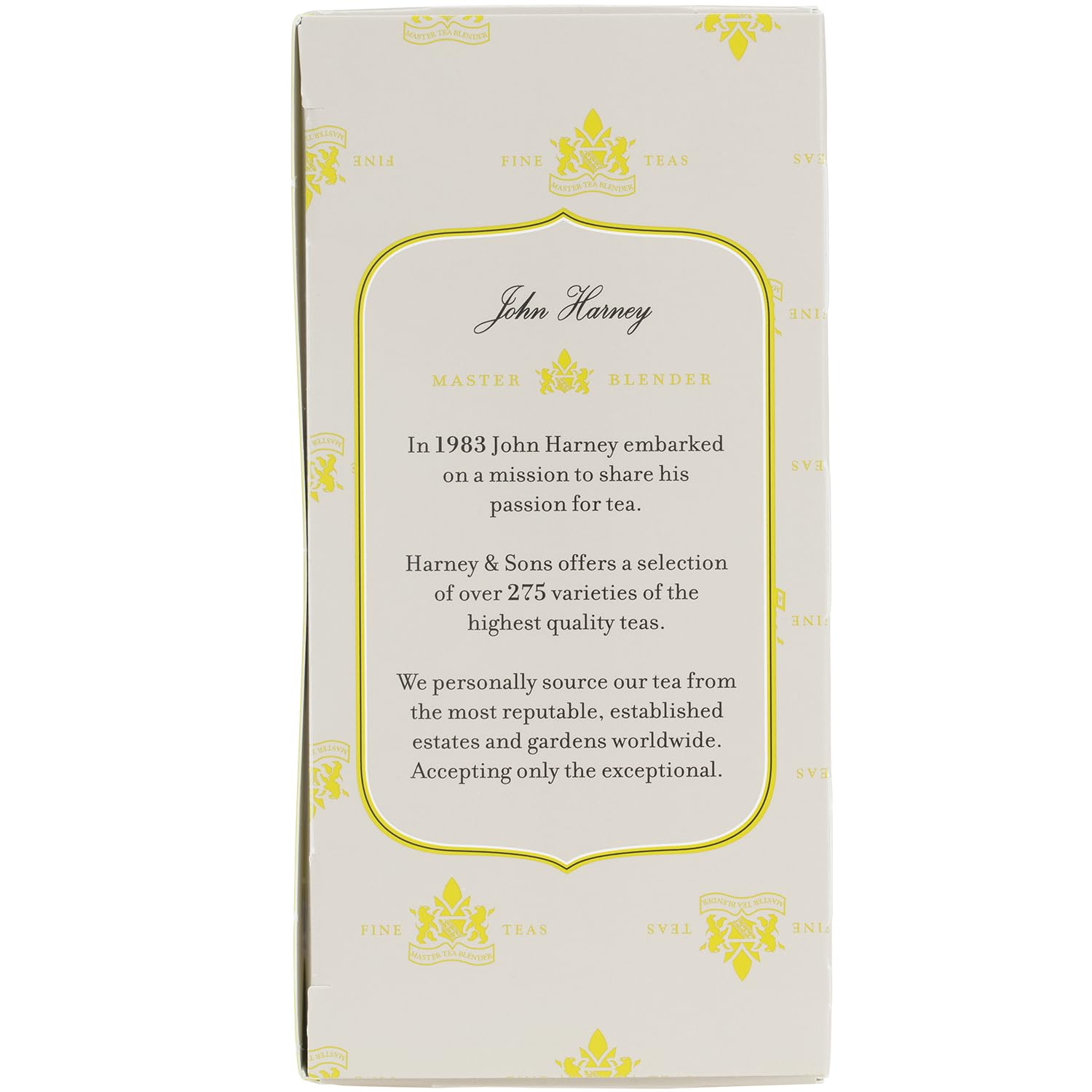 Harney & Sons Tropical Green tea steeped 1–3 minutes for bright flavor