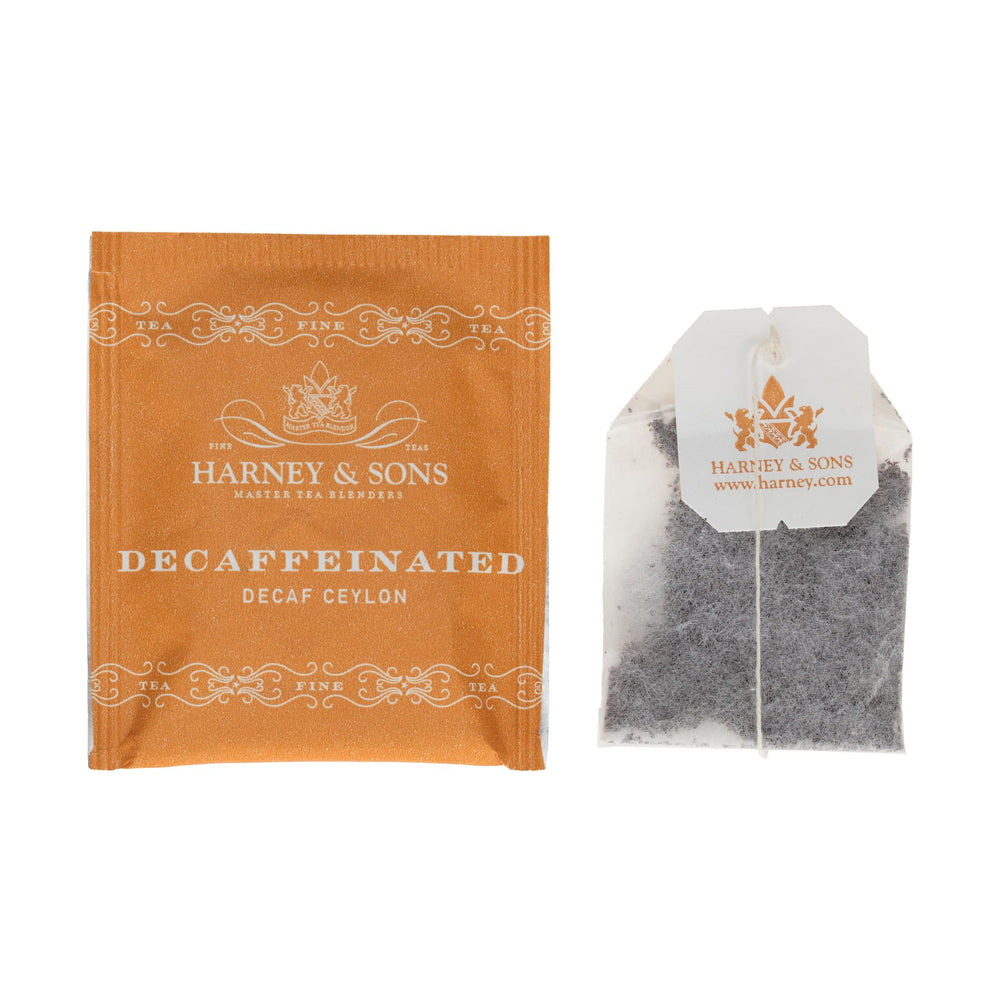 Harney & Sons black tea cup steep, inviting aroma and smooth finish.