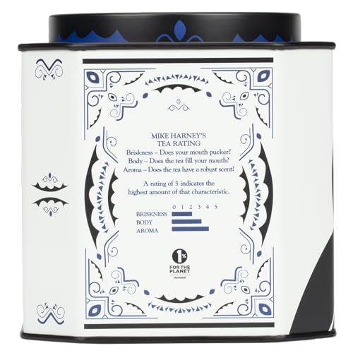 Tea leaves of Harney & Sons Cookies & Cream reveal vanilla-chocolate richness