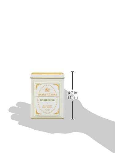 Harney & Sons Darjeeling hot water pour at 212F for steeping.
