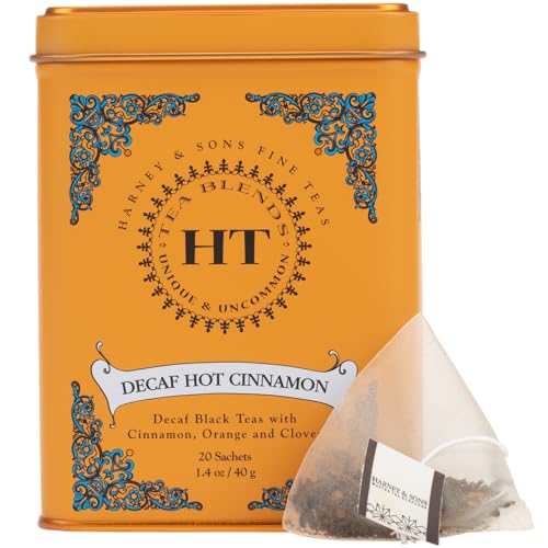 Harney and Sons gift tin offers a thoughtful decaf tea gift