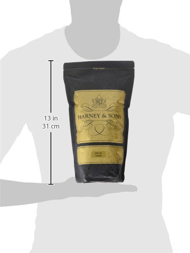 Harney & Sons Decaf Paris tea packaging in a 16 oz size ready for gifting or daily use.