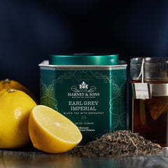 A steaming cup of Earl Grey Imperial for a refined afternoon ritual.