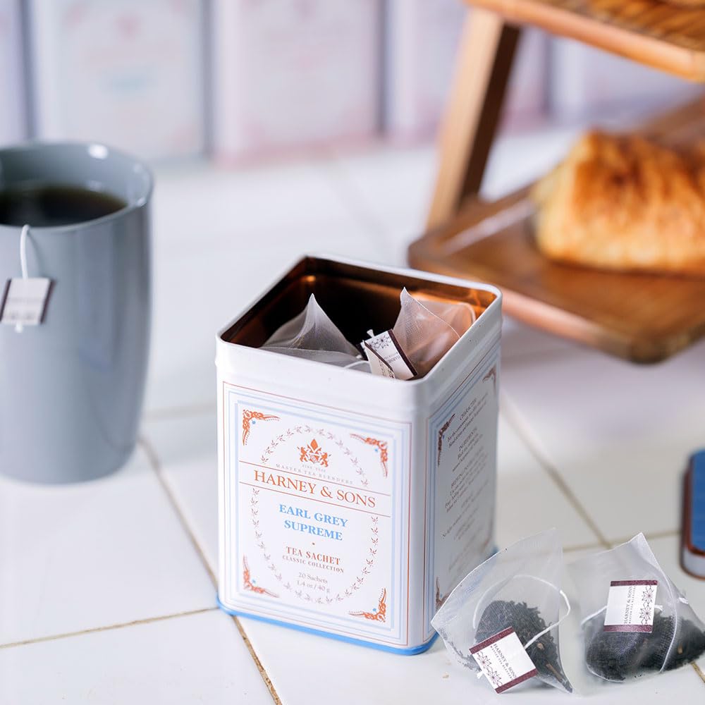 Cup of Earl Grey Supreme served to showcase a refined tea ritual