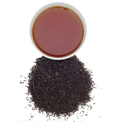 Hot brew of Harney & Sons English Breakfast creates a robust morning ritual