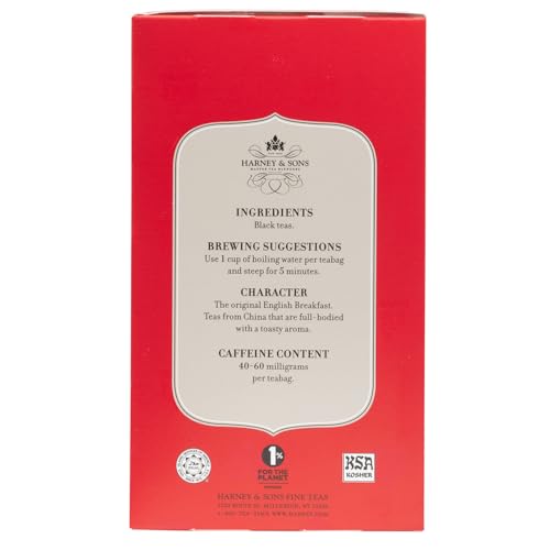 Close-up of Harney & Sons Keemun leaves, rich aroma.