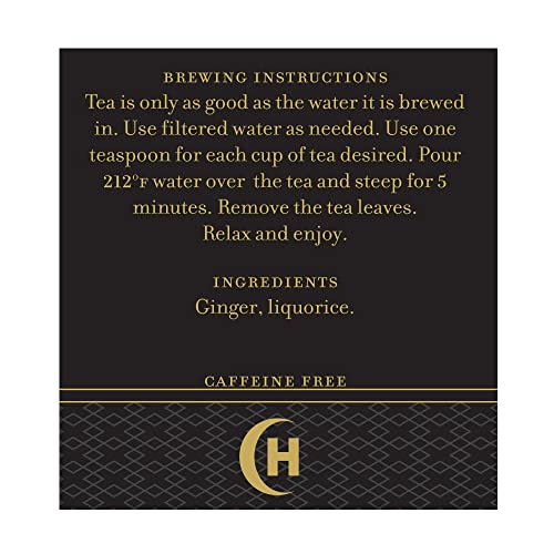 Harney and Sons Ginger Liquorice blend dry ingredients.