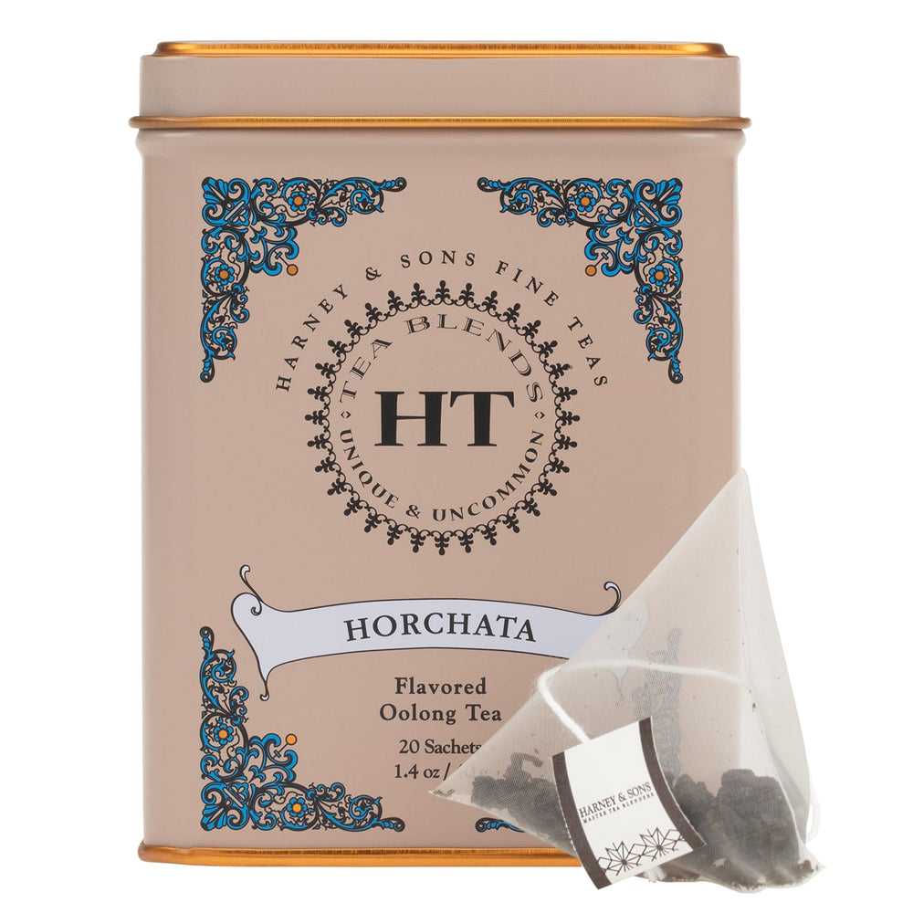 Ingredients card for Horchata Oolong: dairy-free, oolong and cinnamon notes