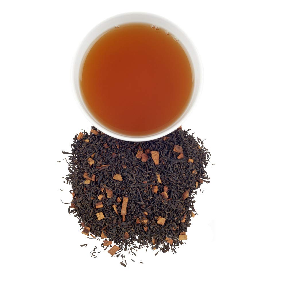 Cozy tea moment: Harney & Sons tea and dessert pairing.
