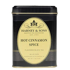 Harney & Sons cinnamon sticks visible in the blend.