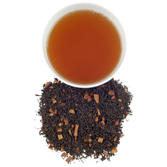 Harney & Sons Hot Cinnamon Spice orange-peel accents brighten aroma and flavor.