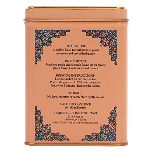 Harney and Sons HT line silken sachet close-up, premium full-leaf experience for at-home ritual