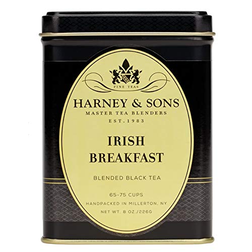 Harney & Sons Irish Breakfast Tea leaf close-up reveals rich Assam character