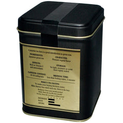 Harney & Sons Japanese Sencha Green Tea brewing in a cup, showcasing bright, approachable flavor.