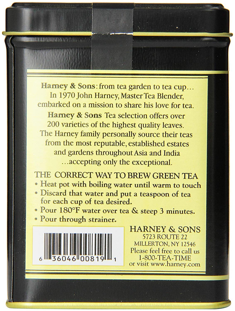 Harney & Sons Japanese Sencha from Central Shizuoka delivers authentic flavor