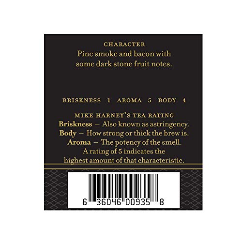 Harney & Sons Lapsang Souchong packaging in a 3-ounce loose leaf format.