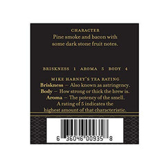 Harney & Sons Lapsang Souchong packaging in a 3-ounce loose leaf format.