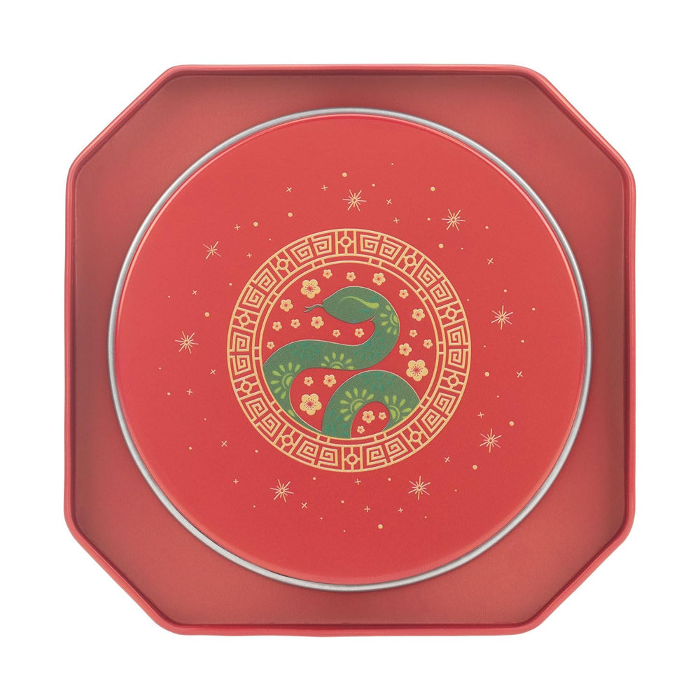 Harney & Sons Lunar New Year 2025 celebration setup highlighting festive flavor and gifting potential.