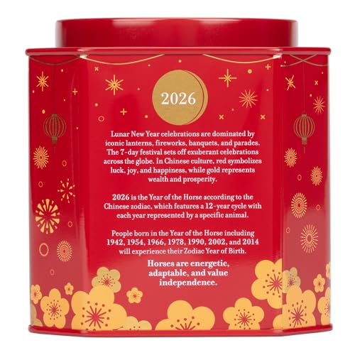 Harney & Sons Lunar New Year gift tin ready for festive gifting