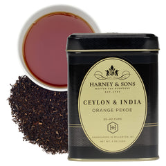 Harney & Sons Orange Pekoe loose tea leaves for a mellow, comforting cup.