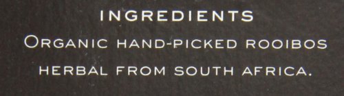 Harney & Sons organic rooibos tea box design feels premium and clean
