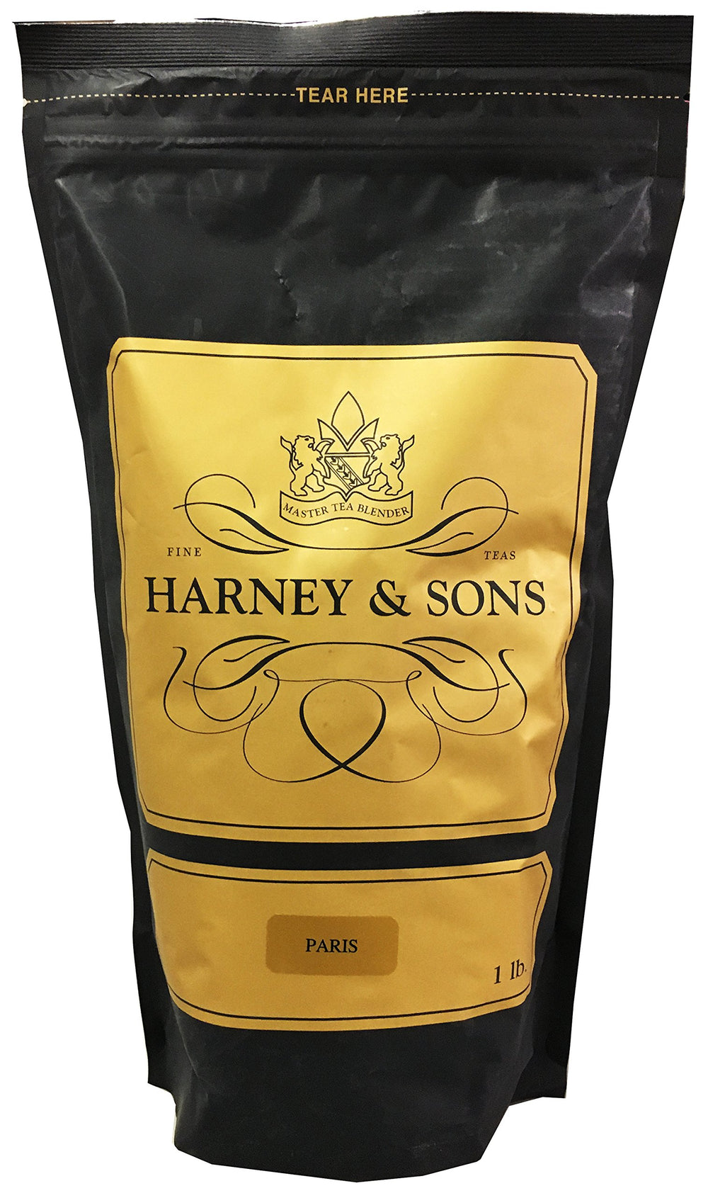Harney & Sons Paris tea loose-leaf in a 16oz bag, ideal for a soothing afternoon brew.