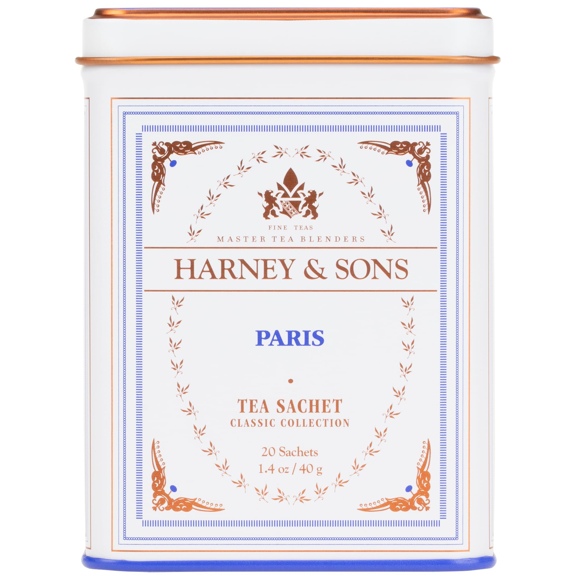 Harney & Sons Paris Tea sachets for a quick, fragrant cup