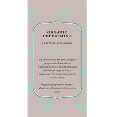 Harney & Sons peppermint tea box on a kitchen counter for everyday use.