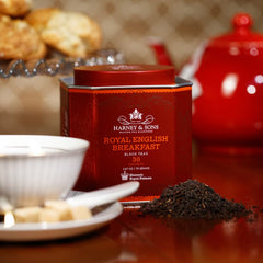 Harney and Sons Royal English Breakfast sachets, ready-to-brew convenience