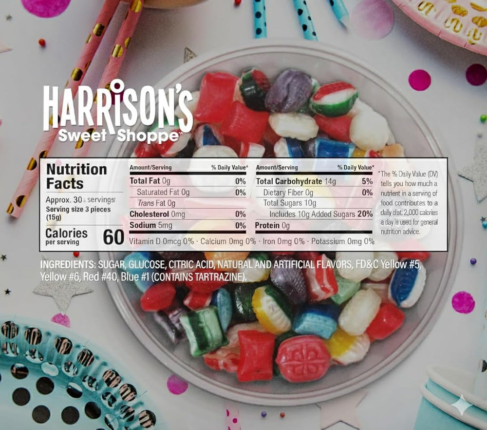 Harrison's holiday gift packaging encourages sharing with family and friends