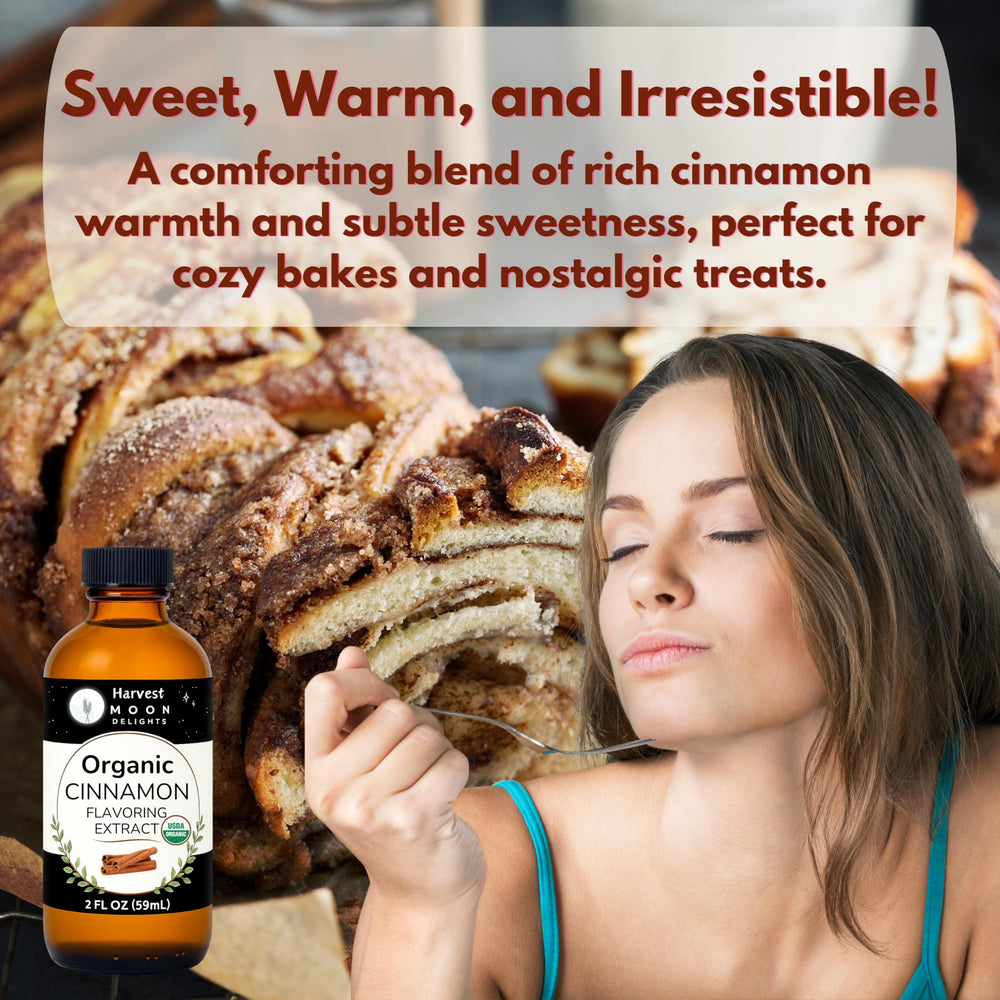 Harvest Moon Delights cinnamon dessert baking for cookies and cakes.