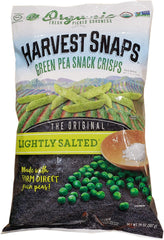 Harvest Snaps lightly salted snapeas are a gluten-free snack you can take on the go.