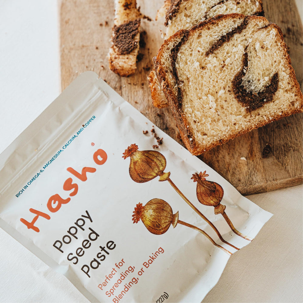 Hasho paste in dressings and sauces adds body and warm depth.