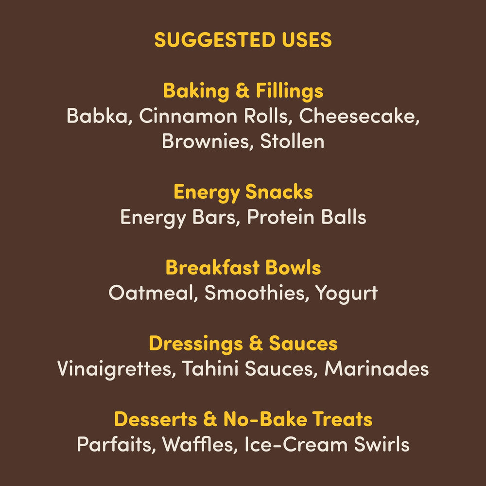 Hasho ready-to-use paste ideal for babka and cinnamon rolls.