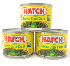 Hatch Chile Co Mild Chopped jar shows ready-to-use peppers for quick flavor in bowls or eggs.