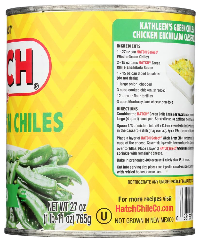 Hatch Chili Company 27 oz pack of 3, ready for quick weeknight dishes.